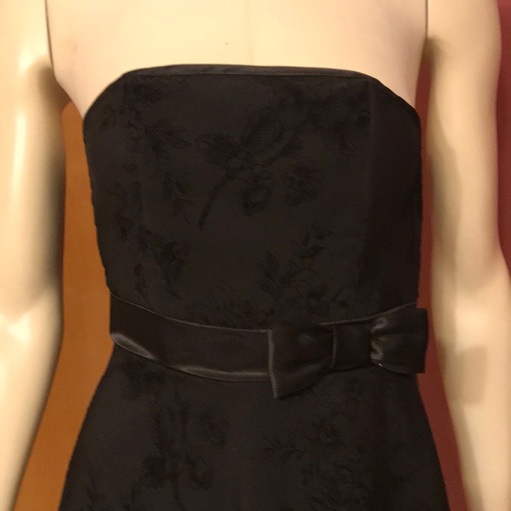 Black Strapless Dress by B. Darlin